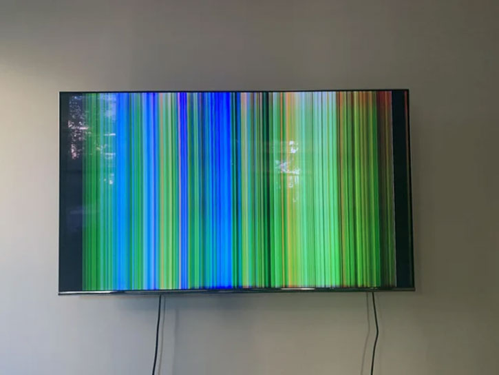 Tivi bị sọc màn hình nguyên nhân do đâu?